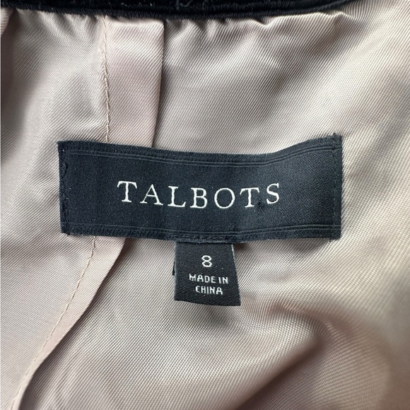 Talbots Womens Floral Nylon Lace Embroidered Full Skirt Size 8 Whimsygoth Fairy - Picture 6 of 9